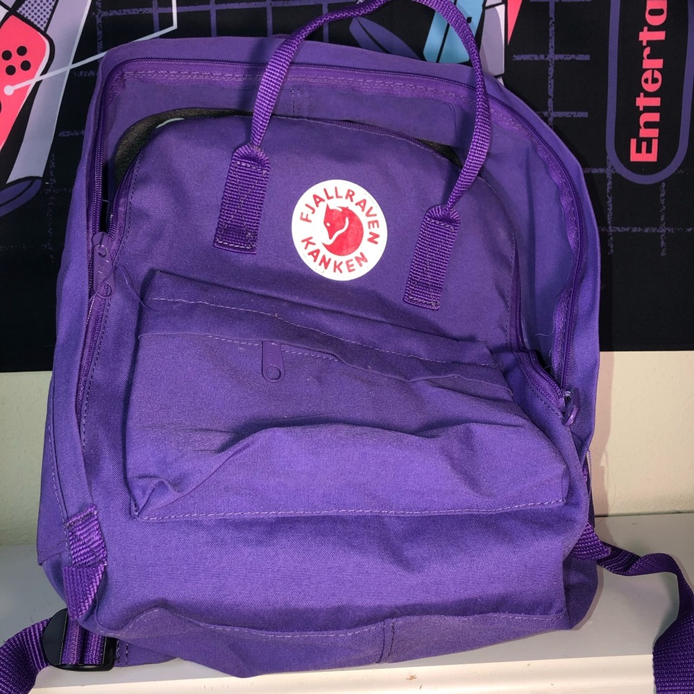 Fjallraven Kanken Classic Purple Backpack